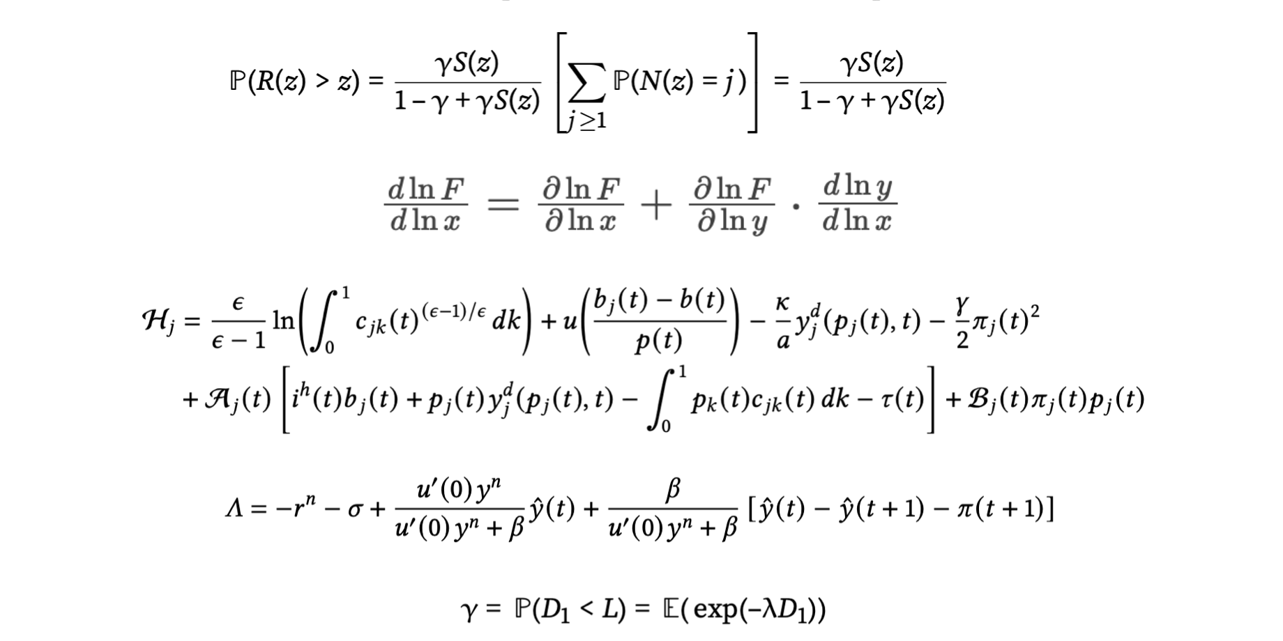 Minimalist latex commands to write math ahmed el fatmaoui
